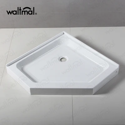 Forma de rombo de la calidad de la base de la ducha/bandeja con la brida