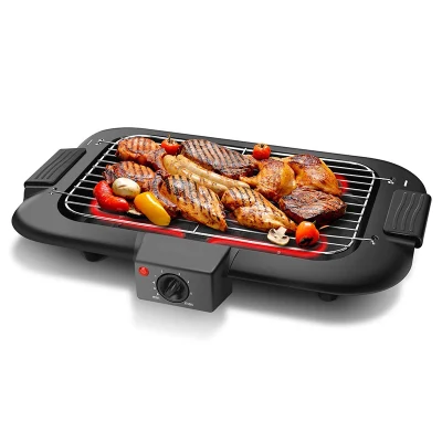 2000W Electric BBQ Grill Grill Smokeless Grill Plate Indoor Grill Pan