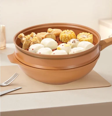 Fábrica Mayoreo utensilios de cocina Cuna de aluminio de granito