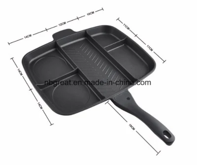 5 en 1 Magic Pan innovadora Cookware Non-Stick Freying Egg Pan