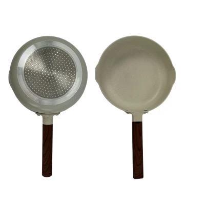 Pancake de la sartén de la rizo de la piedra de la piedra de la rizo de la paloma Cocinar Wok Stir Fry Pan
