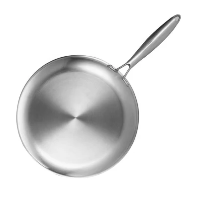 Alta calidad Hot Sale Honeycomb Acero inoxidable Cookware freír sin palillo Pan