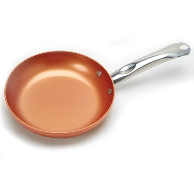 Bandeja de inducción de cobre de cerámica antiadherente de aluminio para chef