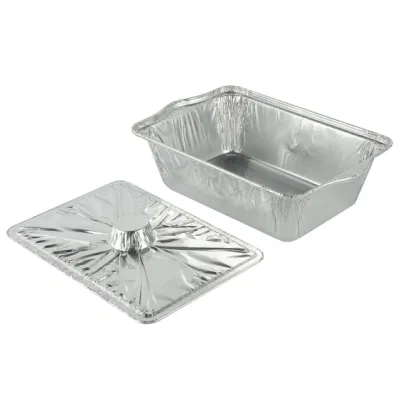2022 desechables envases de comida caliente contenedores de aluminio/Pan/bandeja/Box
