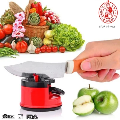 DS-9905 Alta calidad para cuchillas afiladoras de cuchillas herramienta afiladora de cuchillas Con almohadilla de succión Diamante afilado