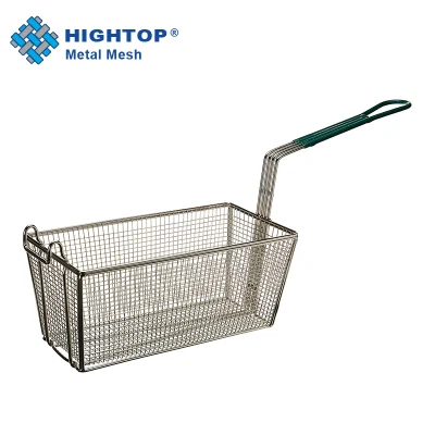 Freidora Washsafe mayorista de acero inoxidable de la cesta de comida francesa de freír las papas fritas cestas de la República Federativa de malla de alambre