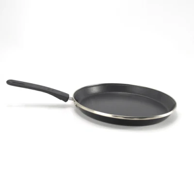 Venta caliente Cookware sartén antiadherente PFOA Coating gratuito 3,5mm Grosor 3 capa de bandeja de acero al carbono