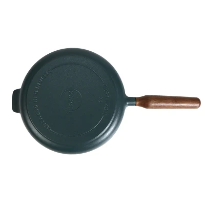 Bandeja de huevo profesional antiadherente libre de PfAs Saludable Enameled fundición Hierro Pan