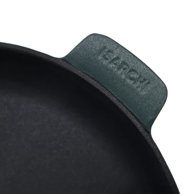 Bandeja de huevo profesional antiadherente libre de PfAs Saludable Enameled fundición Hierro Pan