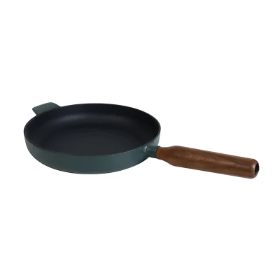 Bandeja de huevo profesional antiadherente libre de PfAs Saludable Enameled fundición Hierro Pan