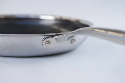 Fábrica al por mayor Personalización Acero inoxidable Non Stick Honey Comb freír Cacerolas con revestimiento cerámico PFOA &amp; PPA Cocina de cerámica gratuita