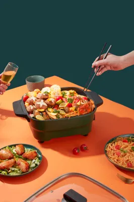 Sartén eléctrica de crepe 1600W de alta potencia sartén eléctrica sartén eléctrica 30cm