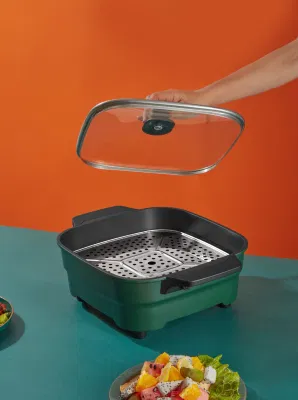 Olla eléctrica Multi Cocina eléctrica Hot Pot Home sartén 30cm