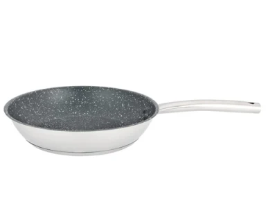 Utensilios de cocina de acero inoxidable Non Stick Wok Pan, Induction Skillet Cookware Set, Multi Stir sartén