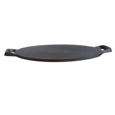 Pan de crepe preestacionado Hierro fundido plancha de plancha de hornear piedra
