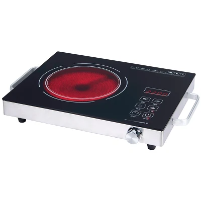 2200W Cocina de inducción de un círculo Cocina de cerámica infrarroja
