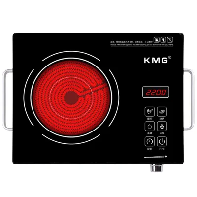 2200W Cocina de inducción de un círculo Cocina de cerámica infrarroja