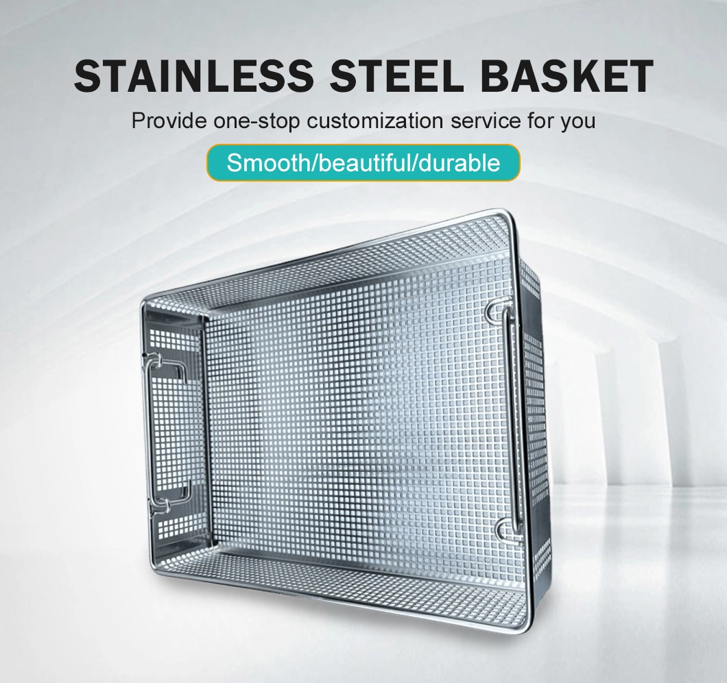Kitchen Stainless Steel Dissolution Washing Basket