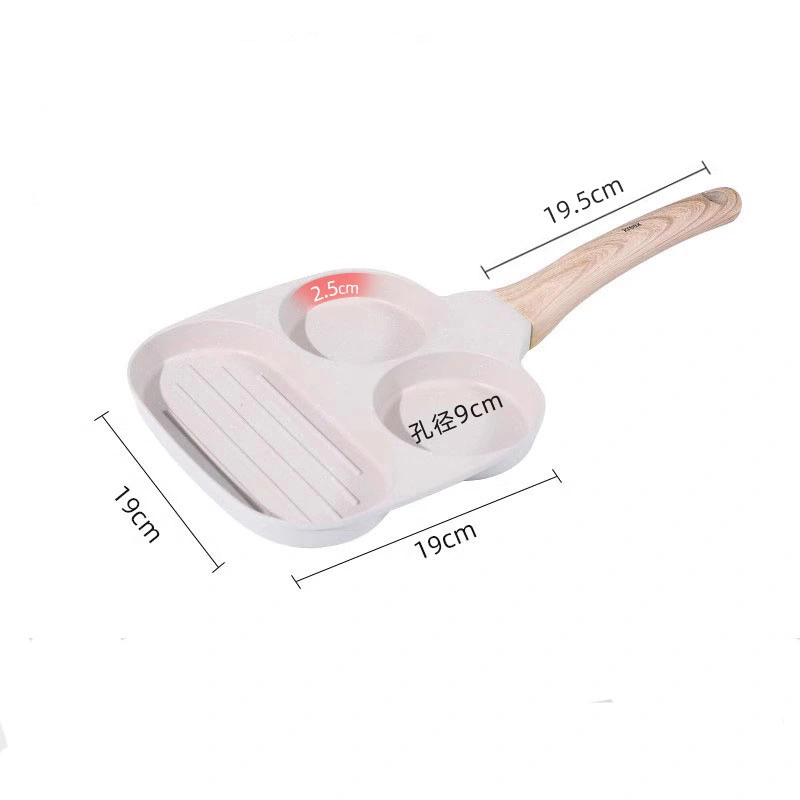 BPA Free Induction Bottom Omelet Fry Pan Non Stick Breakfast Egg Frying Pan