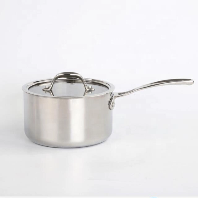 China Factory Stainless Steel Cookware Sets 304ss/201ss Layer Cooking Pots