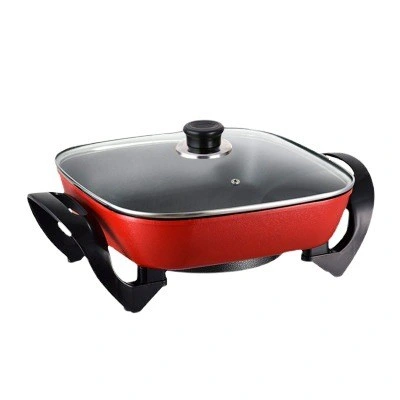 Multifunction Electric Non Stick Multi Frying Pan Multi Function Electric Fry Pan Multifunctional Frying Pan Square Hot Pan Electric Heating Pan Electric Pans