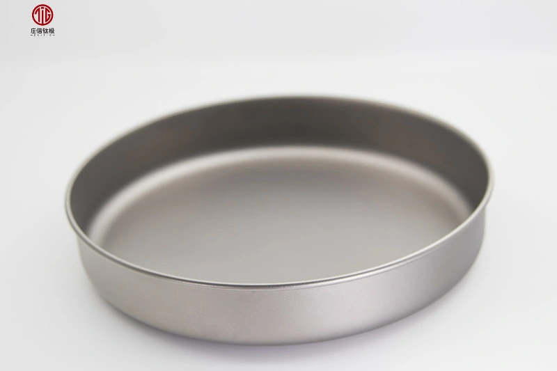 Titanium Food Grade Frying Pan Camping Tableware Products