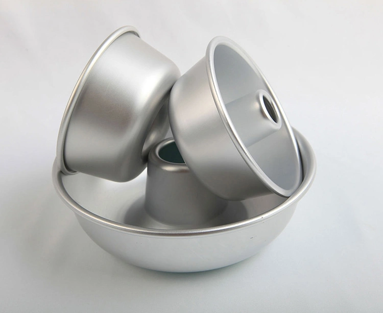 Multiple Sizes Aluminium Bundt Cake Baking Pan Big Donut Cake Ring Cake Baking Pan Tube Pan