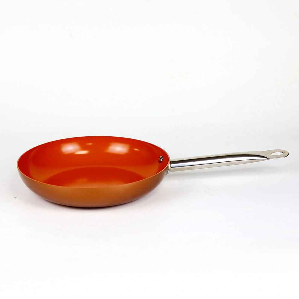 Aluminum Copper Ceramic Non-Stick Frypan with Induction Base From Chinese Factory