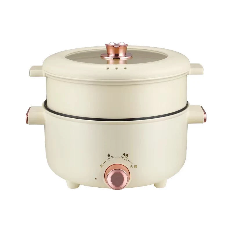 Multifunctional Electric Cooking Pot, Non Stick Coating, Small Hot Pot, Electric Frying Pan