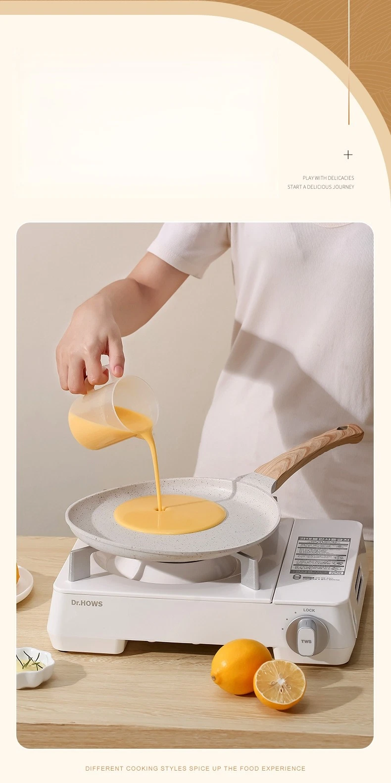 Manufacturer Cookware Sets Induction Breakfast Pan Aluminum Egg Non Stick Frying Pan