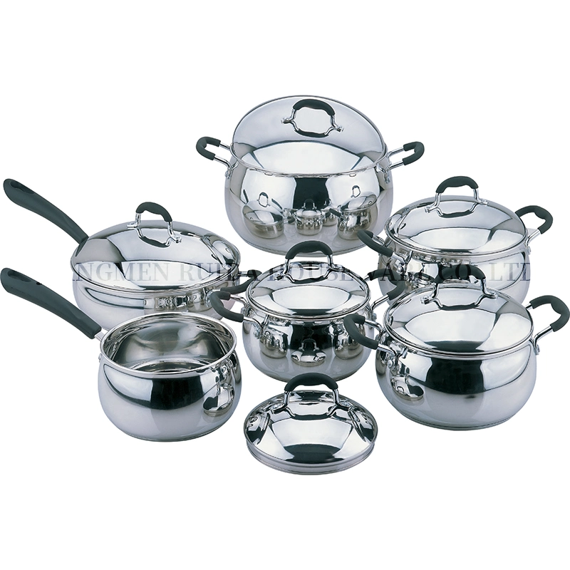 High Quality Cooking 12PCS with Non Stick Frying Pan Cookware Sets