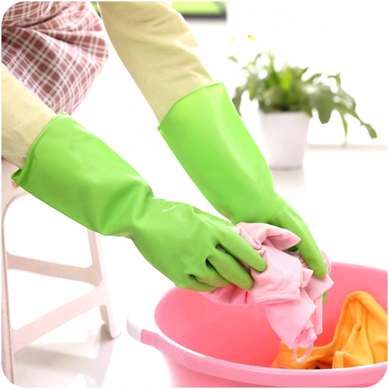 Home Garden Kitchen Dish Washing Cleaning Gloves