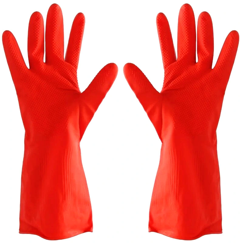 Home Garden Kitchen Dish Washing Cleaning Gloves