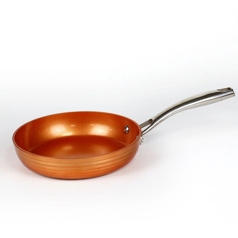 Forged Non-Stick Ceramic Coated Frying Pan with Stainless Steel Handle