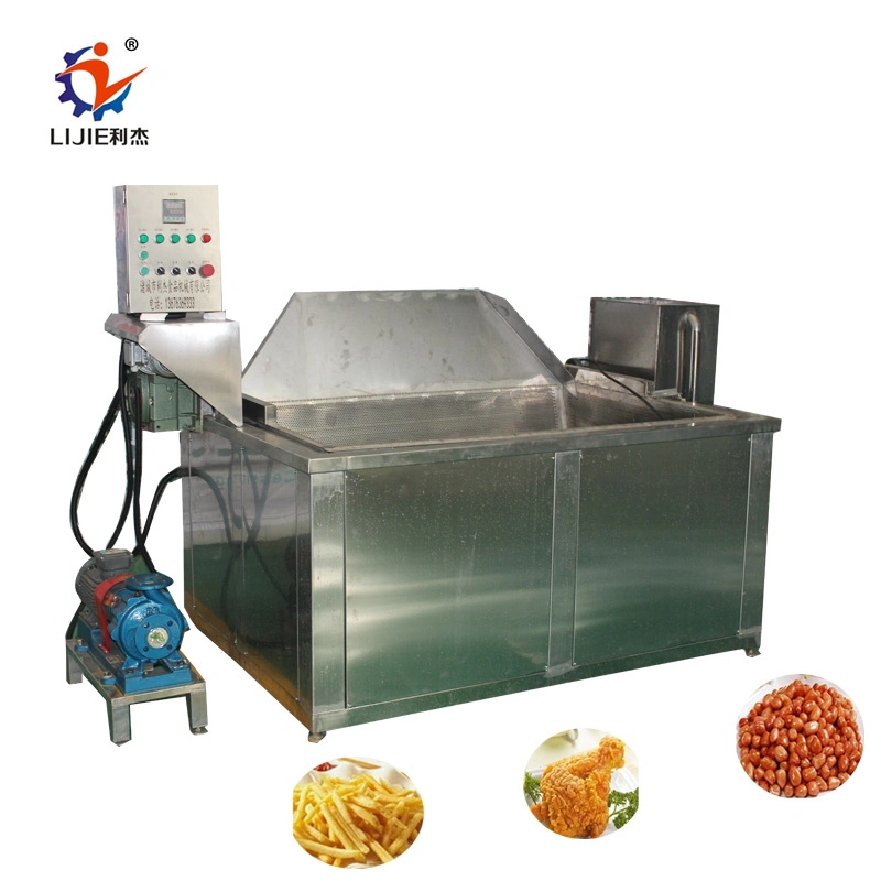 Automatic Square Frying Pan for Donut Nut Potato Chips