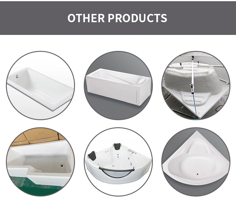 Hot Sale Normal Design Foshan Factory Price Diamond Shape Acrylic Shower Tray for Shower Cabin, Bathroom Shower Base