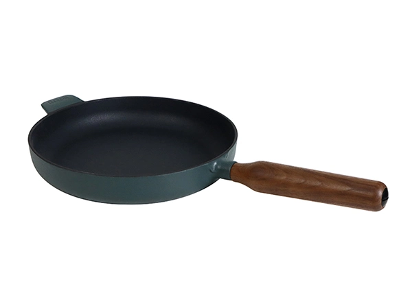 Professional Nonstick Egg Pan Pfas-Free Healthy Enameled Cast Iron Fry Pan