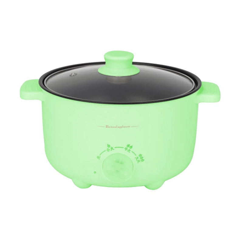 Home Kitchen Appliances 2.6L Electric Cooking Pot Portable Saucepan Multi Function Frying Pan Multicooker with Steamer Hot Pot Nonstick Pans