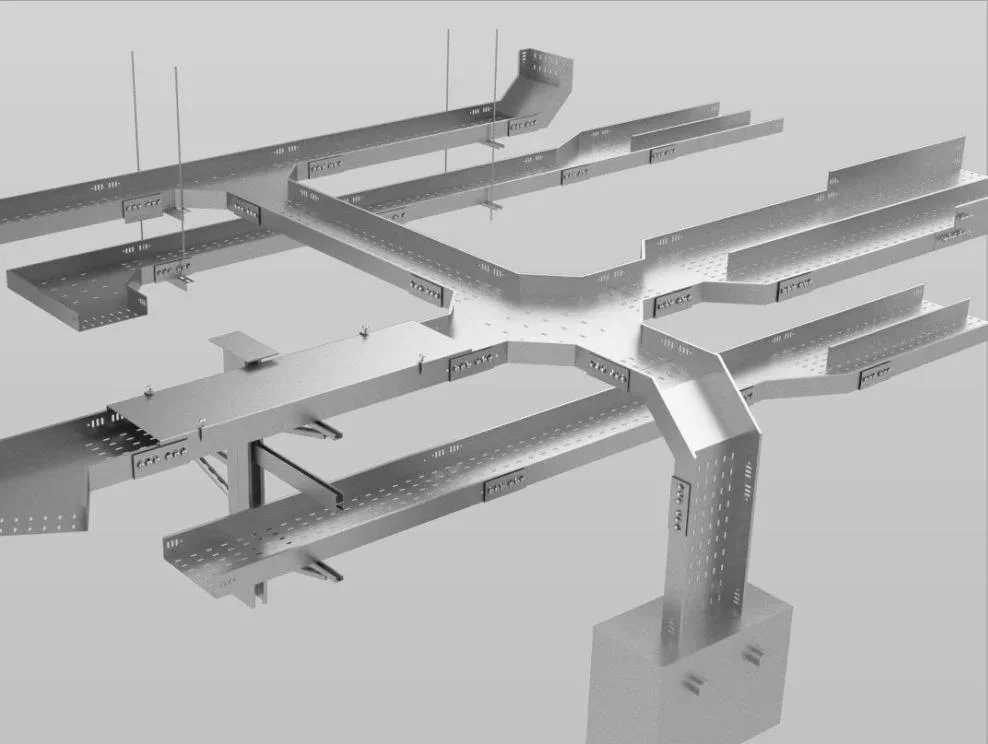 Hot Galvanizing Carbon Steel 304 Stainless Steel Ladder Cable Tray