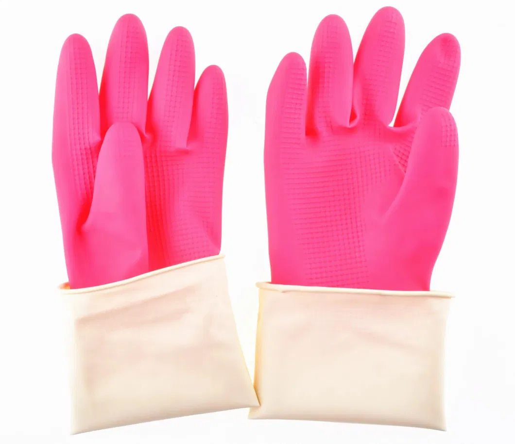 Home Garden Kitchen Dish Washing Cleaning Gloves