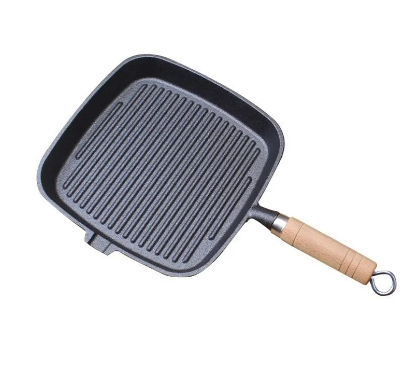 Nonstick Grill Pan for Stove Tops Versatile Griddle Pan with Pour Spouts Square Grill Pan for Big Cooking Surface Durable Grill Skillet