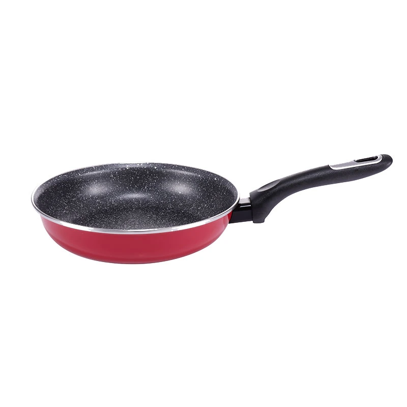 Hot Sale Cookware Frying Pan Nonstick Pfoa Free Coating 3.5mm Thickness 3 Layer Carbon Steel Pan