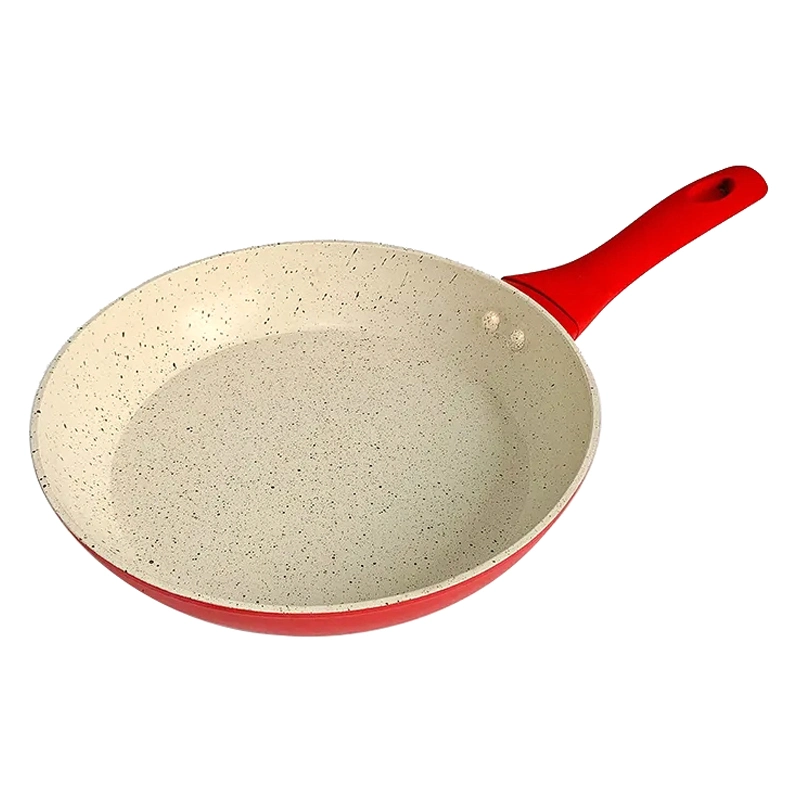 Granite Non Stick Frying Pan Skillet Nonstick Frypan for Cooking, Marble Coating Cookware with Soft Touch Handle Dishwasher Safe