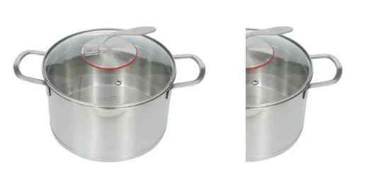 Wholesale Kitchen Utensils Stainless Steel Casserole Hotpots Cooking Pot