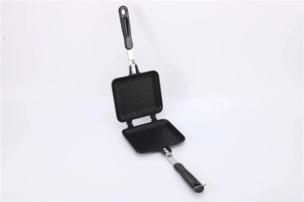 Eco-Friendly Household Breakfast Square Die Cast Nonstick Egg Waffles Frying Pan