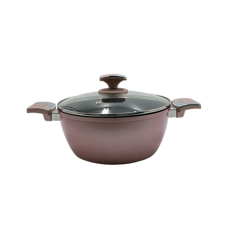 Newly Designed Forged Aluminum Cookware, Silicone Lid, Non Stick Pan, Frying Pan