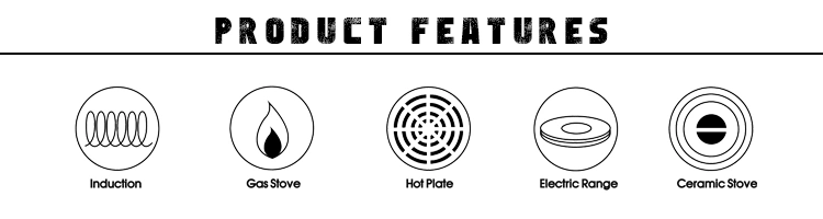 Enamel Paella Pan Seafood Hot Pot Carbon Steel Paella Pan