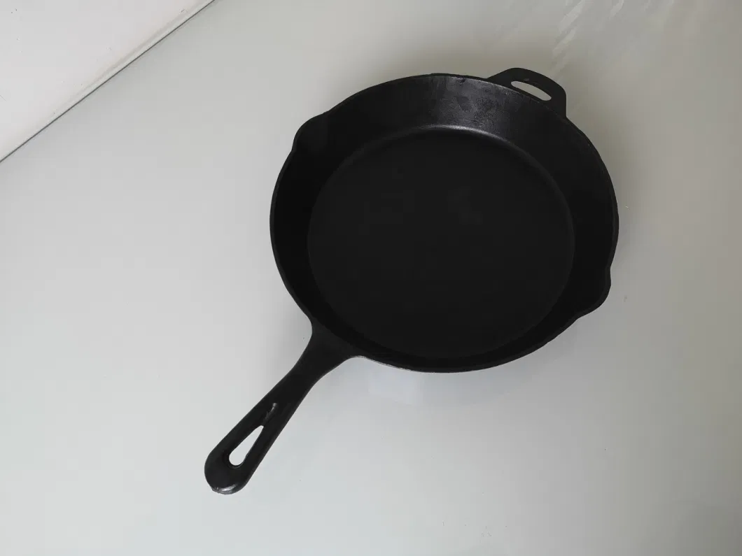 Cast Iron Skillet for Kitchen and for Outdoor BBQ Picnic Camping