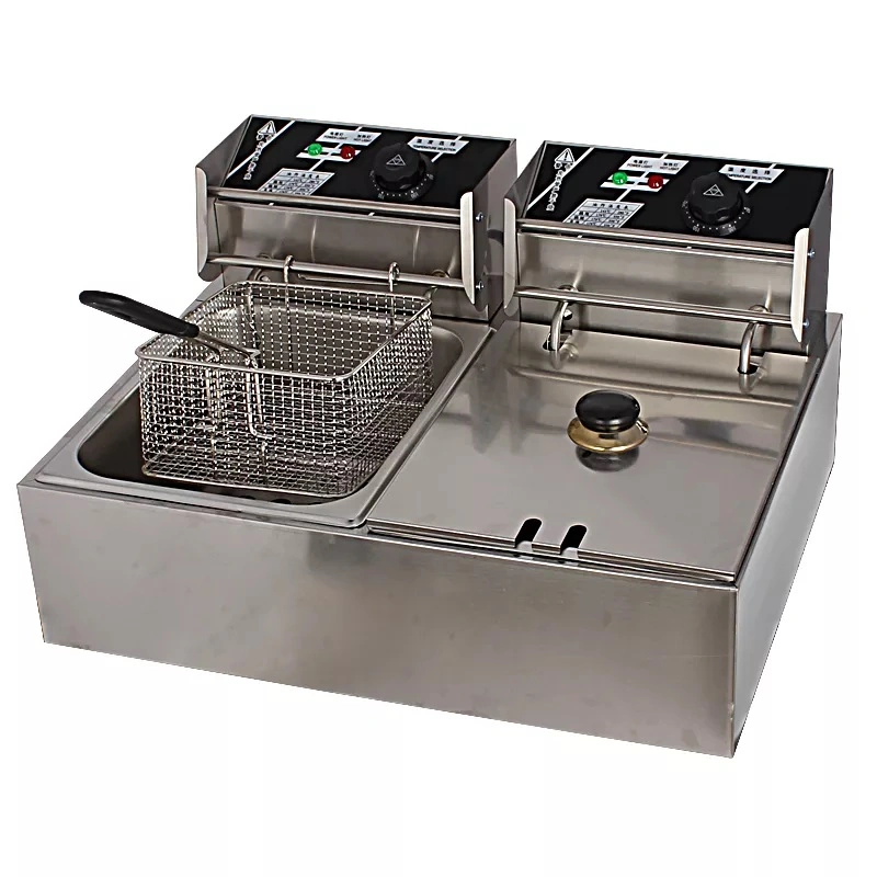 Commercial Industrial Chicken Pressure Chip Electric Gas Deep Fryers French Fries and Chicken Electric Fryer