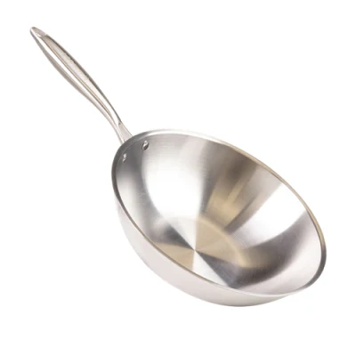 Cucina Casa Commercio all&prime;ingrosso casalinghi Cookware acciaio inox Wok
